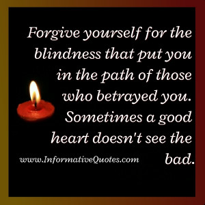 When someone betrayed you