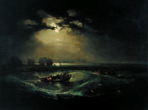 ... was the first oil painting exhibited by Turner at the Royal Academy