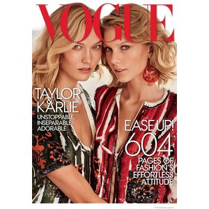 Friends Taylor Swift Karlie Kloss Land Vogue March 2015 Cover