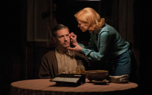 Tom Hardy (Forrest Bondurant) and Jessica Chastain (Maggie) in ...