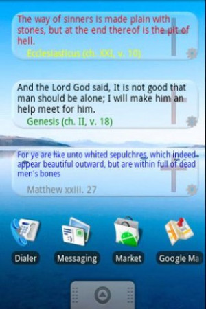 View bigger - Bible Quote Widget Demo for Android screenshot
