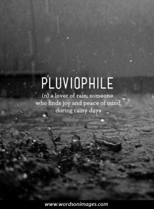 Quotes for a rainy day