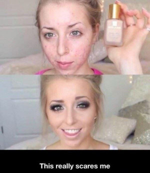 21 surreal examples of the how makeup can drastically change ...