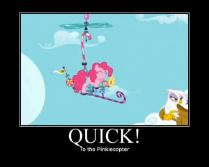 Pinkie Pie Motivational by CrossoverPrincess