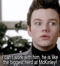 klaine kurt hummel glee blaine anderson kurt and blaine Cheerio!Kurt ...