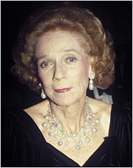 Brooke Astor, (née Russell, previously Kuser and Marshall) also known ...