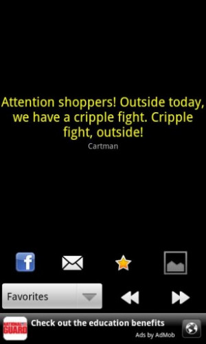 View bigger - South Park Quotes for Android screenshot