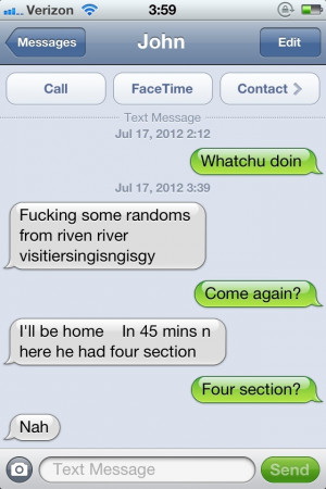 First drunk text that I can make literally nothing from. ( i.imgur.com ...