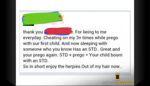 Airing out dirty laundry on FB: Herpes edition