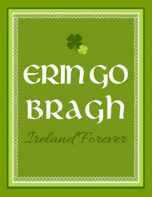 Gaelic Prints for St. Patrick’s Day