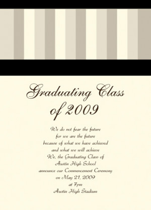 Access additional cute graduation announcement sayings listed here at ...