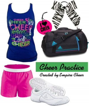 Cheer Practice featuring our exclusive Cheer Tank #cheerleading # ...
