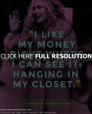 Famous Role Models Quotes, Best, Meaningful, Sayings, Carrie Bradshaw