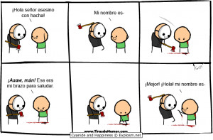 Cómic de humor Cyanide and Happiness – Tira número 991
