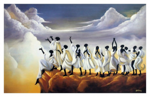 Artist Ernie Barnes Moves