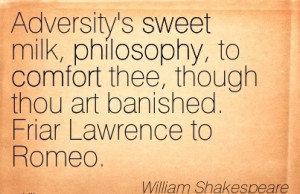... Thou Art Banished. Friar Lawrence To Romeo. - William Shakespeare