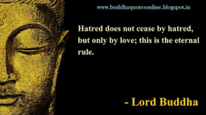 Funny Famous Quotes About Pictures: Lord Buddha Quote With Gold ...