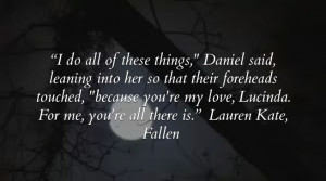 Fallen - Lauren Kate Quote