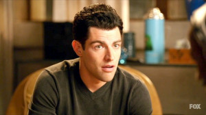 ... actor Max Greenfield as the character Schmidt on the sitcom New Girl