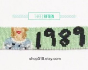Knotted Taylor Swift 1989 bracelet