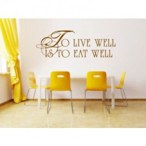 ... Quote Wall Stickers Wall Art Decal - Quotes & Slogans - Kitchen - Home