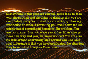 Chaos theory - meditation and mindfulness / awareness