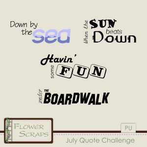 July 2013 Quote Challenge - $0.00 : Digital Scrapbooking Studio Free ...
