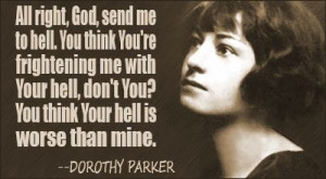 Dorothy parker quote