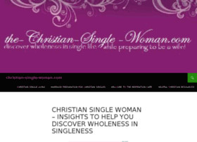 thedomainfo.comChristian Single Woman - Insights to help you discover ...