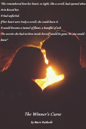 Quote from The Winner's Curse by Marie Rutkoski. Fan made by ...