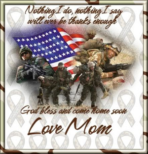 Military Mom's Prayer