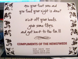 Sayings for Flip Flop baskets..