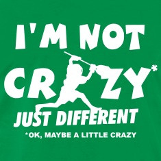 Not Crazy Lacrosse Goalie T Shirts