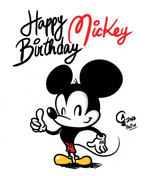 happy birthday mickey mouse welcome to our mickey mouse