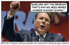 NRA CEO Wayne LaPierre Provides His Solution For American Gun Violence