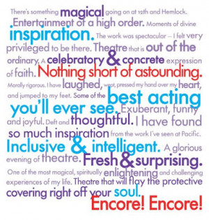 Musical Theatre Quotes Pacific theatre history