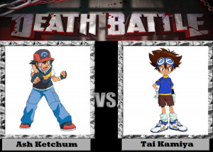 Death Battle idea Ash vs. Tai by kingdomofsantiago1