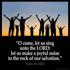 Make a joyful noise!!