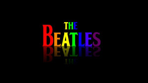 Home » Music » The Beatles Colorful Logo Wallpaper