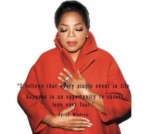 Oprah Winfrey quote. Inspirational women
