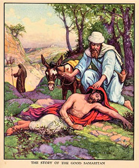 good samaritan story based on st luke 10 30 10 35 the parable of a