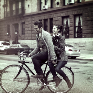 amor, bicycle, bike, bike ride, boots, boy, city, couple, cute ...