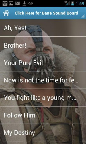 View bigger - Bane Soundboard for Android screenshot