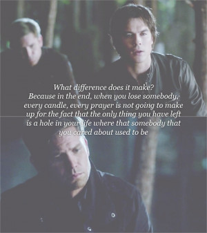 Damon & Alaric // Dean & Castiel Ric and Damon