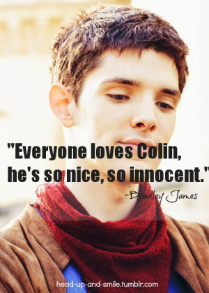 Colin Morgan | via Tumblr