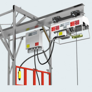 000 lb 2 000 lb Variable speed up to 80 fpm