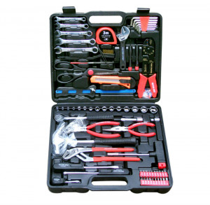 set with silver strong case tool set tool box Mechanical hand tool set