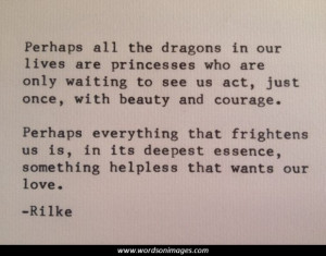 Rainer maria rilke quotes