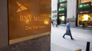 The BNY Mellon Bank, 1 Wall Street, New York City, NY.