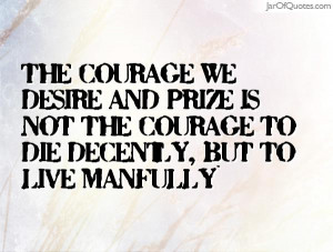 taste meaning thereby a man without originality or moral courage